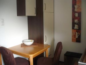 hier lässt sich der Tag gemütlich beginnen oder ausklingen ....