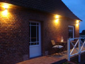 Abends an der warmen Westseite noch einen Wein oder ein Bier genießen, warum nicht?!