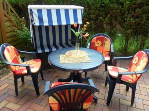 Strandkorb unten, Deichmuschel I