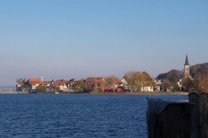 Steckborn am Untersee. Steckborn on the Lake Constance.