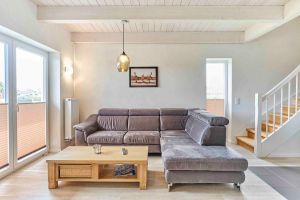 Bild 1: 5*Ferienobjekt "Nordspitze", Urlaub mit Hund, Kamin, Sauna, - 5 P., Nordsee
