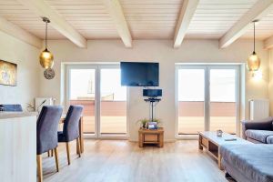 Bild 3: 5*Ferienobjekt "Nordspitze", Urlaub mit Hund, Kamin, Sauna, - 5 P., Nordsee