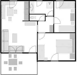 Bild 3: Bungalow 1 Familie Eberl Kärnten