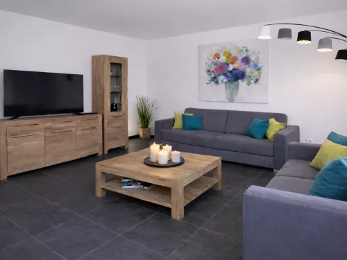 Hochwertiges Schlafsofa im Wohnbereich