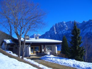 Bild: Ausblick Lienzer Dolomiten - Ferienwohnung