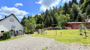 Bild 23: exklusive FeWo Waldblick, 2 Schlafzimmer, Elektrokamin, Garten