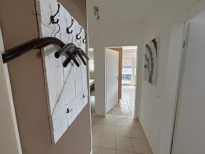 Bild 10: Norddeich EG-Ferienwohnung-3 Personen+Hund, 2 Schlafz. Fahrräder strandnah