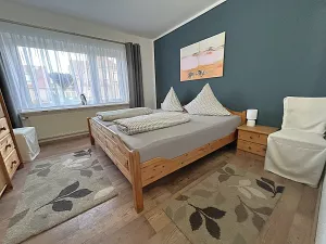 mit Dopppelbett 2x2mtr. und Komfortmatratzen