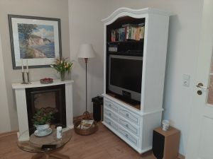Bücher und Fernsehschrank Für gemütliche Stunden nach Ihrem Bedarf