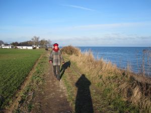 Wanderweg Bild 22: Fewo Ankerplatz-Schönhagen, 800 m zur Ostsee mit Hund, W-Lan + Fahrräder