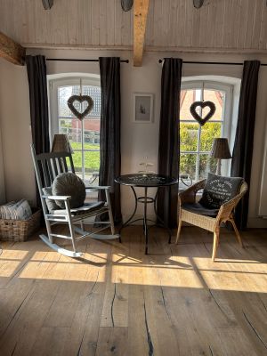Bild 6: Anspruchsvolles Landhaus an der Nordsee Greetsiel 2-4 Pers. Kamin Internet