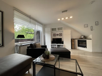 Ferienwohnung in Goslar: Top-Ferienwohnung "AussichtsReich" - Maisonette für 2 - 3 Personen und Hund