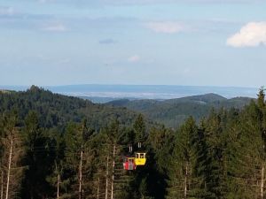 ...aus dem Schlafzimmerfenster