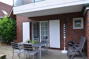 Bild 2: Hooksiel: Fewo MUSCHEL. Zentral, strandnah, Terrasse+Balkon, max. 2 Hunde!