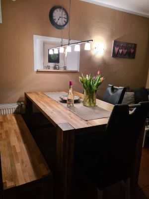 Essbereich Der Essbereich bietet Platz für bis zu sechs Personen.