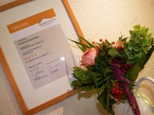 Unser Ferienhaus "Neuenhagen" ist vom DTV mit 4 Sternen klassifiziert