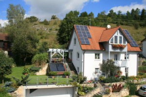 Ferienwohnung im Lautertal, sonniger Lage, verkehrsruhige Seitenstraße