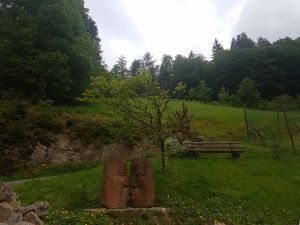 einer unserer Skulpturen rund ums Haus