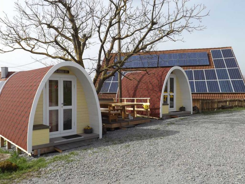 Ferienhaus - Camping Pod 1 "Apfelhäusle" auf dem