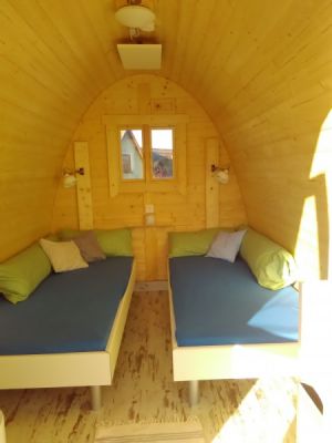 Bild 2: Ferienhaus - Camping Pod 2 "Wengertshäusle" auf dem Burgstallhof