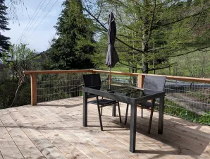 neu gestaltete Terrasse