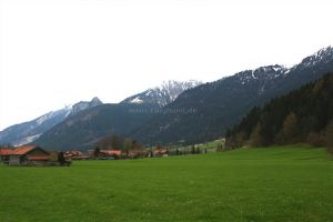 herrliche Bergwelt in den Allgäuern Alpen