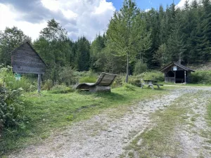 Bild 7: Neueröffnung gemütliche FeWo Poppelbach Balkon Panoramablick Kamin