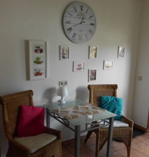 gemütliche Frühstücksecke in der Küche