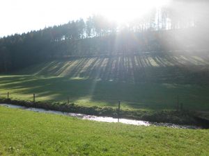 Sonnenstrahlen über dem Sauerland
