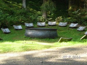 Waldskulptur "Hexenplatz" in Oberkirchen