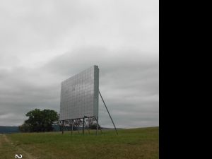 Waldskulptur "Blinker II"