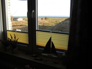 Das Wattenmeer und der Deich sind nicht weit