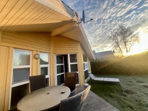 Sonnenaufgang auf der Terrasse