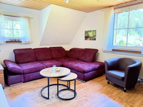 gemütliches Wohnzimmer im OG