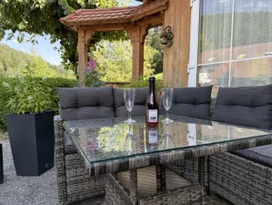 Loungeecke an der Freizeitoase 