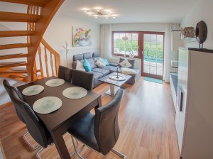 Bild: Modern eingerichtetes Ferienhaus Jadetraum für bis zu 6 Personen in Dangast