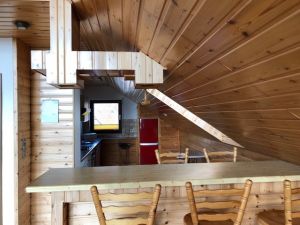 Wohnbereich Blickrichtung Küchenzeile