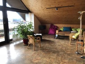 Wochnbereich mit Blick auch die Sofalandschaft