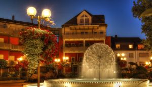 am Abend in der Limburger Innenstadt
