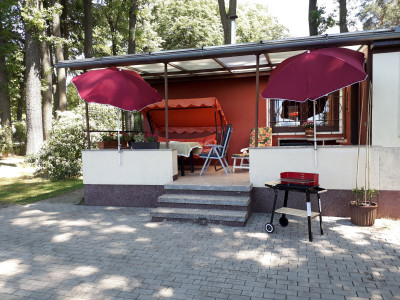 Ferienhaus in Bad Saarow: Ferienhaus direkt am See mit Wasserzugang