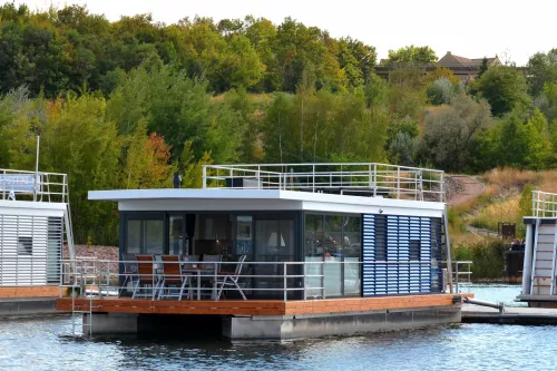 Hausboot Geiseltalsee Leipziger Seeenland