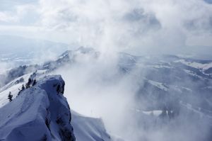 Der Hochgrat im Winter Auf dem Hochgrat ist es richtig schön winterlich. / Bildquelle: Oberstaufen-Tourismus