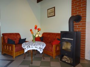 Bild 4: Landhaus am Teich - Ferienhaus türkis - Saaler Bodden - Ostsee