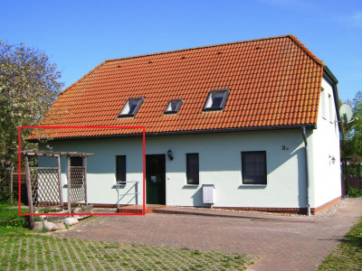 Landhaus am Teich - Ferienwohnung rot - Saaler Bodden - Ostsee