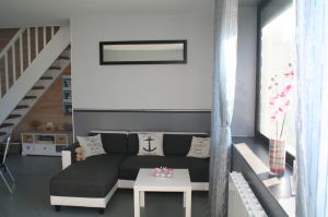 Bild 1: F116d Ferienhaus "Fanny" am Strand mit eingezäunten Garten in der Normandie