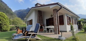 Bild: I17p Haus Oskar direkt am Idrosee gelegen mit eigenem Garten