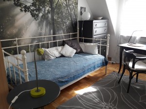 Bild: Gemütliches Privatzimmer in der Heidelberger Altstadt