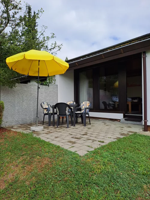Die Terrasse mit Fernsicht