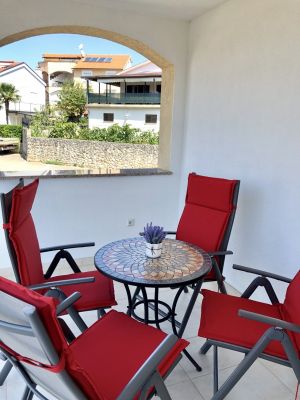 Terrasse mit Meerblick