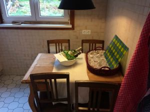 Ein Platz für Küchengespräche und gemeinsames Kochen